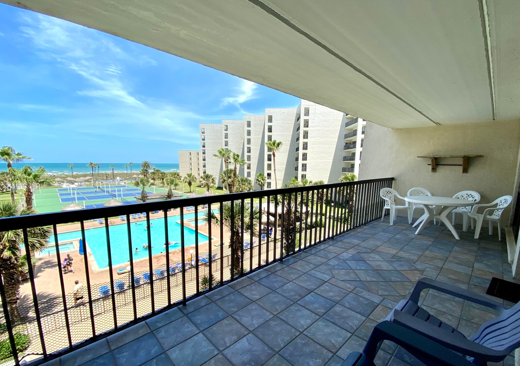 Beachside balcony - 404 Padre Blvd