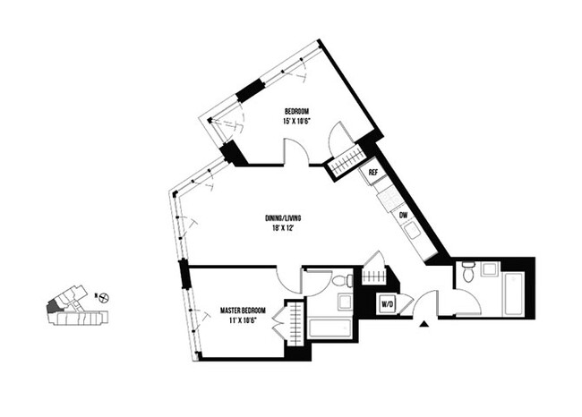 Floorplan - 1 Flatbush