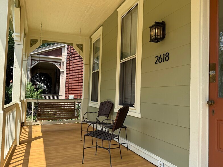 Front porch - 2618 Moorman Ave
