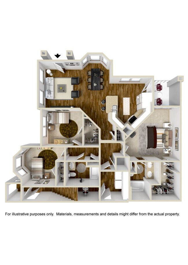 Floorplan - Wellington Grande Apartment Homes
