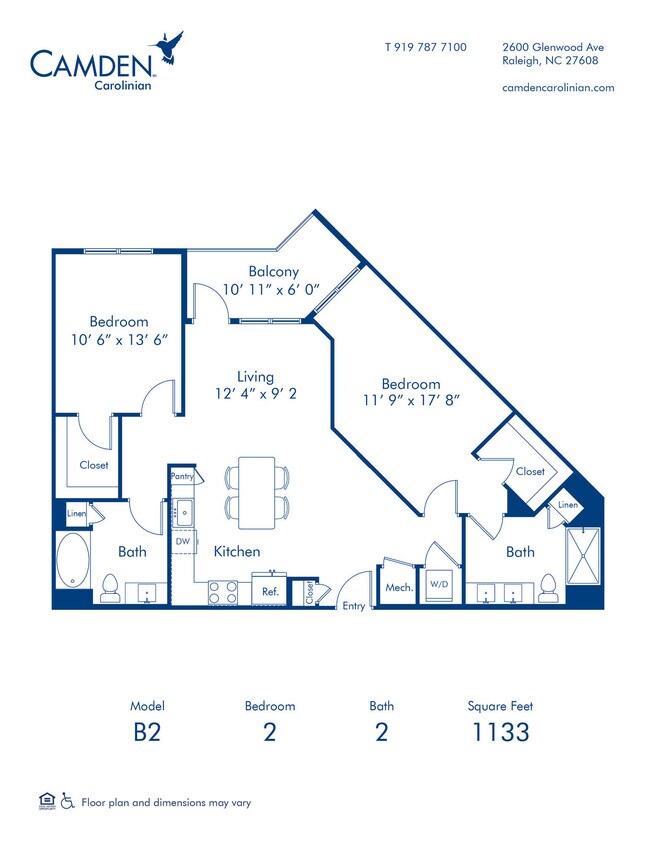 Floorplan - Camden Carolinian