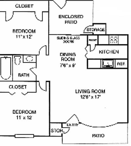 2BR/1BA - Yorktown