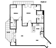 Plan 8-1 - The Bellevue Pasadena