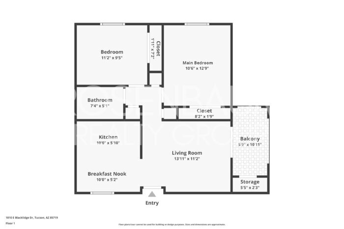 Building Photo - 1810 E Blacklidge Dr