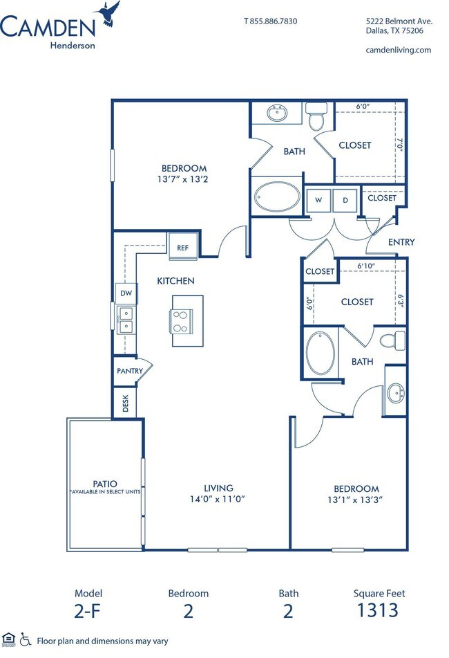Floorplan - Camden Henderson
