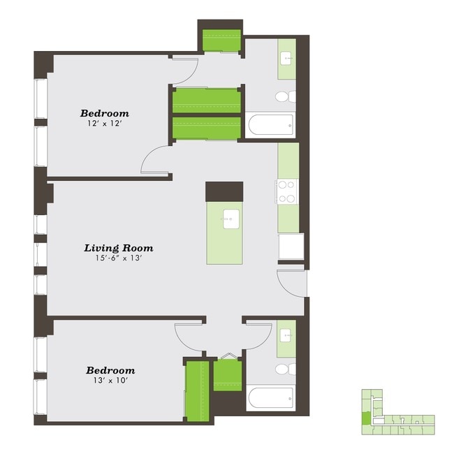 Floorplan - The Sutherland