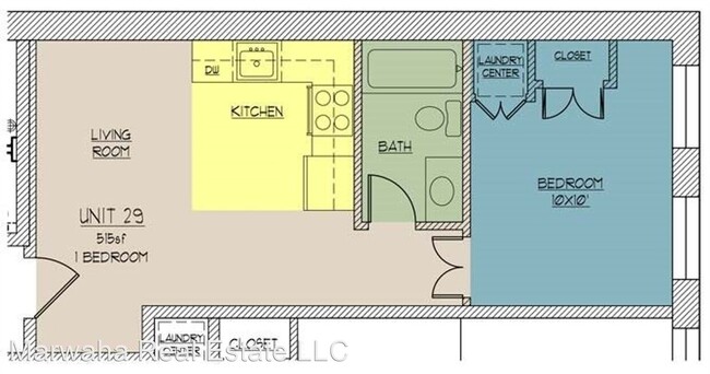 Floorplan - Old Towne Flats