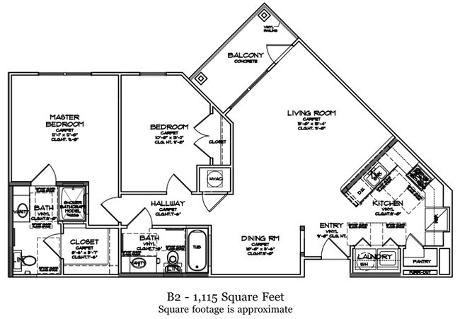 Floorplan - Legacy at Walton Mill