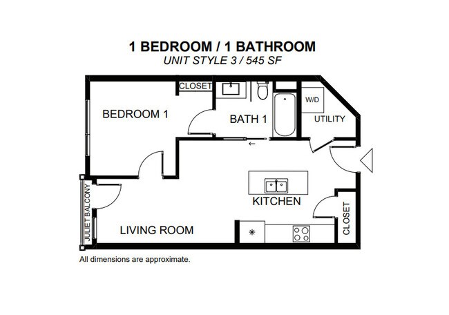 Floorplan - WestEdge Apartments