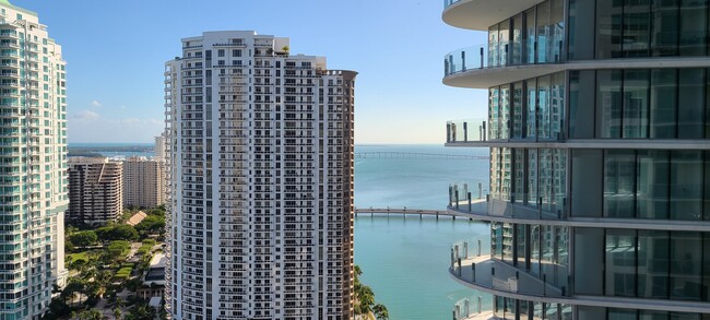 View from unit - 300 S Biscayne Blvd