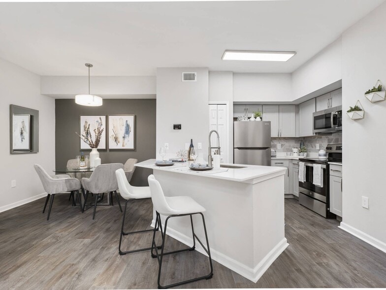 The Kensley Renovated Kitchen - The Kensley Apartments