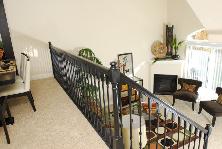 Loft overlooking livingroom - Welcome to Sunset Rocklin Townhomes — Wher...
