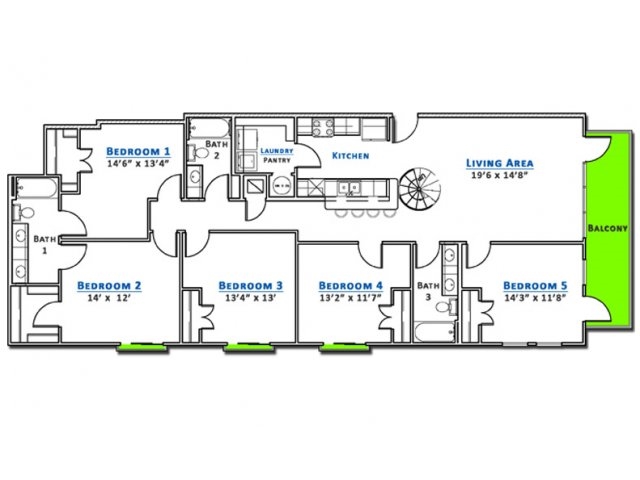 Floorplan - Student | Texan26