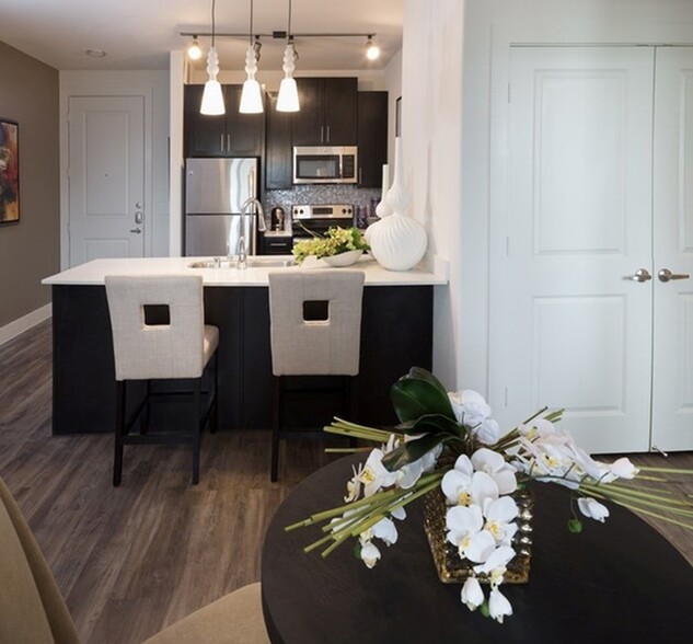 Studio, One-, and Two-Bedroom Layouts - The Grand at Legacy West