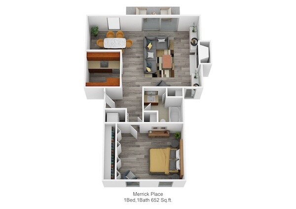 Floorplan - Merrick Place
