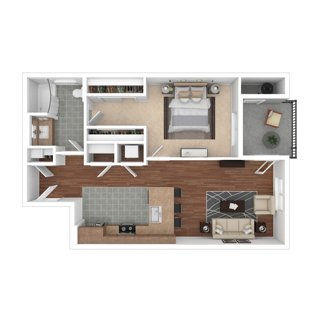 Floorplan - Calm at Northtowne