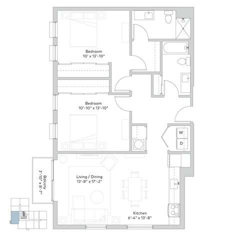 Floorplan - Westover at The Crosswalks