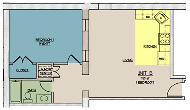 Floorplan - The Lofts at One Eleven