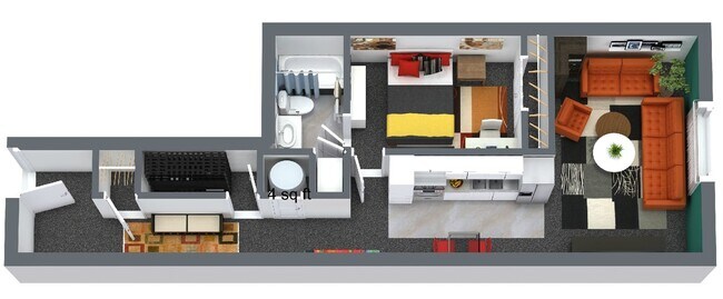 Floorplan - Trios Apartments