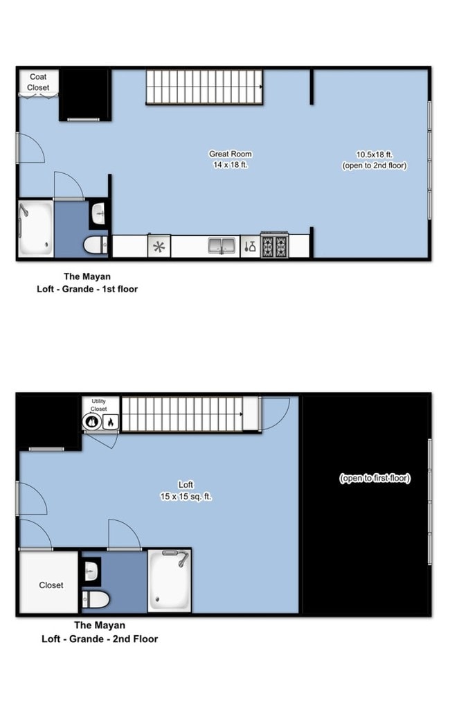 Floorplan - The Mayan Apartments