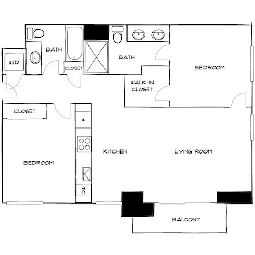 Floorplan - The District at Flagler Village