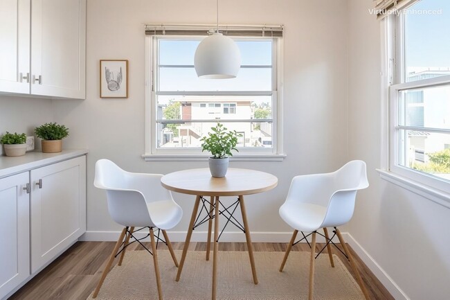 Dining nook and storage in kitchen - 715 Loma Dr