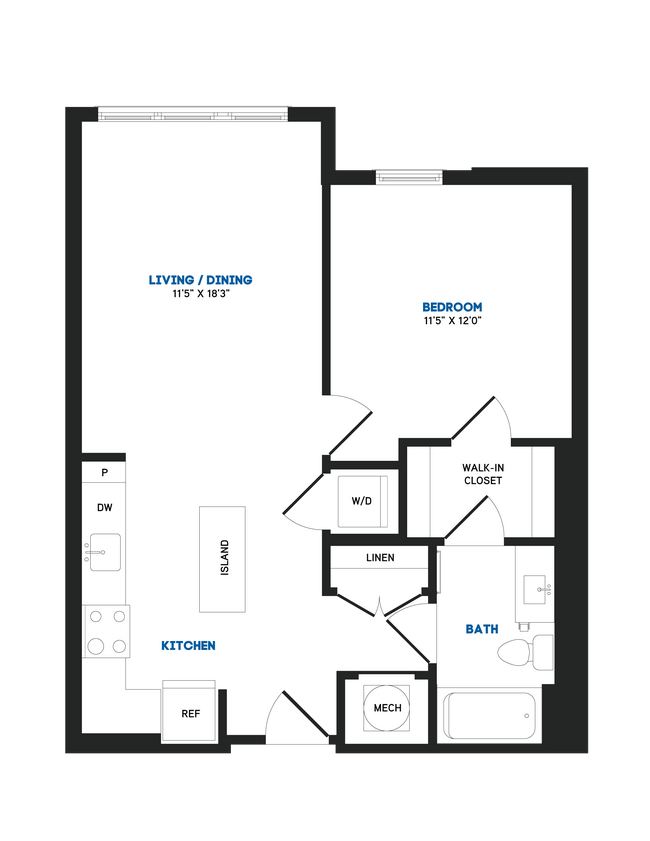 Floorplan - The Chase at Bryant Street