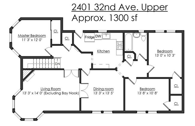 Building Photo - Beautifully Restored, Historic 3 BR + Bonus Room | 1 BA home in the Parkside/Sunset District