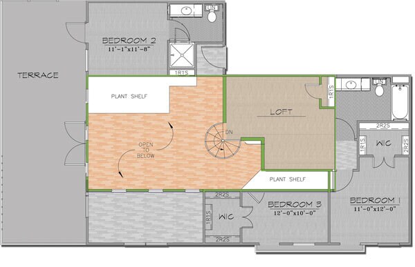 Floorplan - Texan Pearl