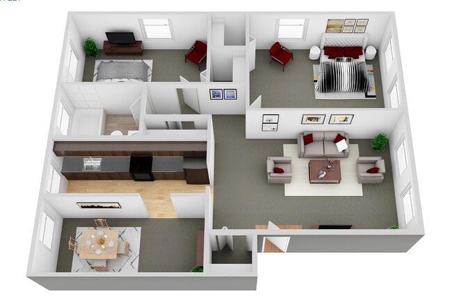 Floorplan - Capitol Square Apartments