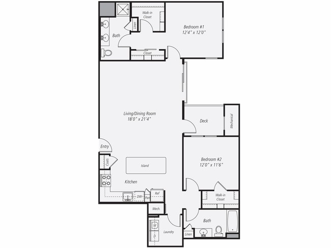 Floorplan - Avalon at Wesmont Station