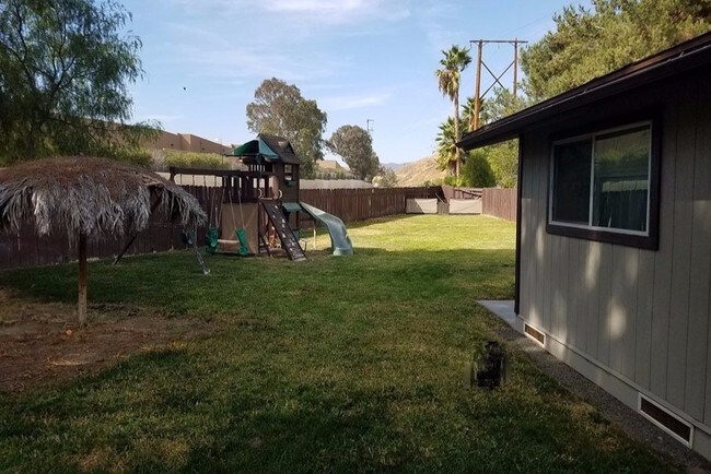 Large back yard (playset will be removed) - 27711 Jade Ct