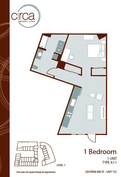 Floorplan - Circa Green Lake Apartments