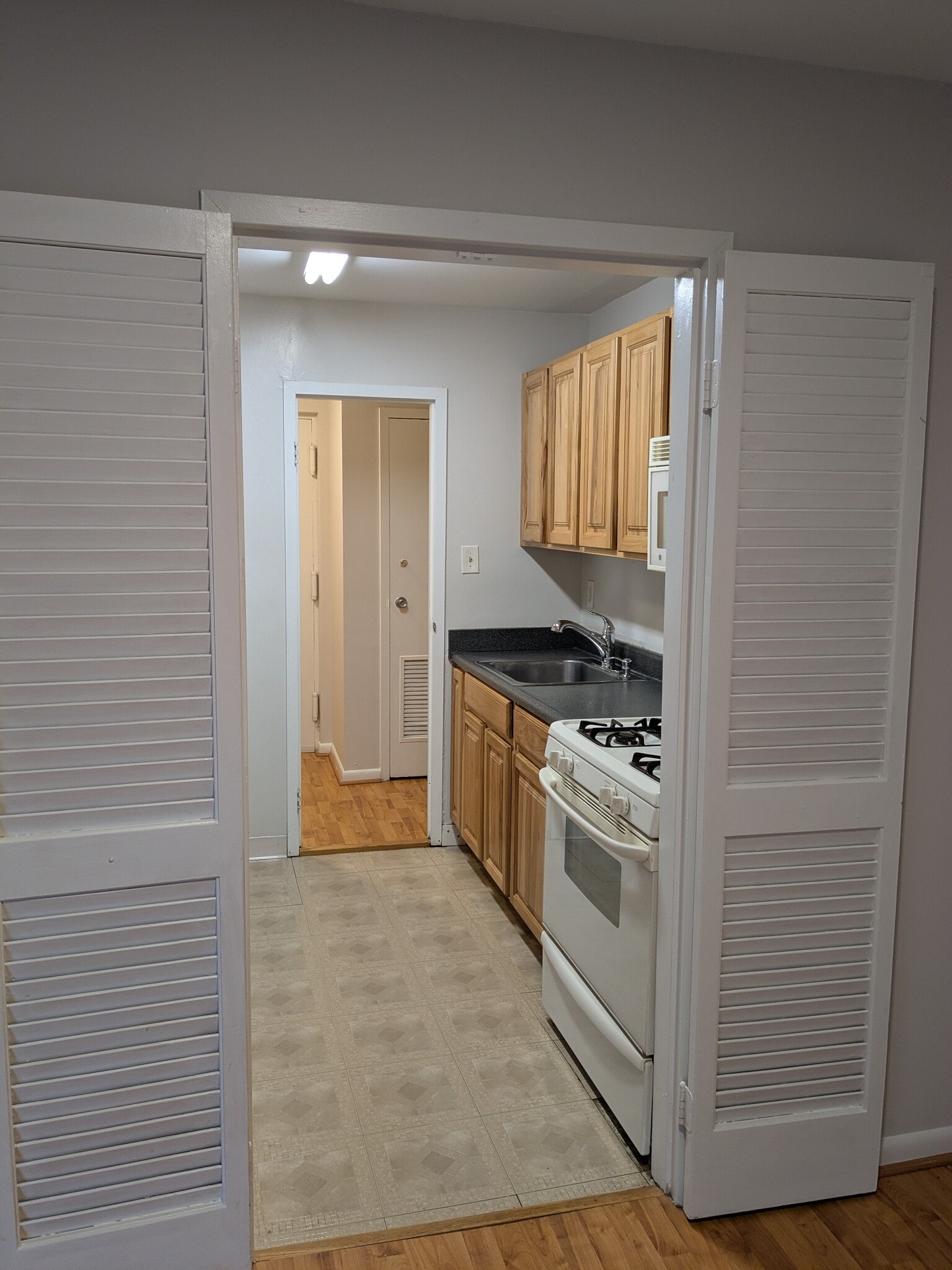 View of Kitchen from Dining Area - 6001 Arlington Blvd
