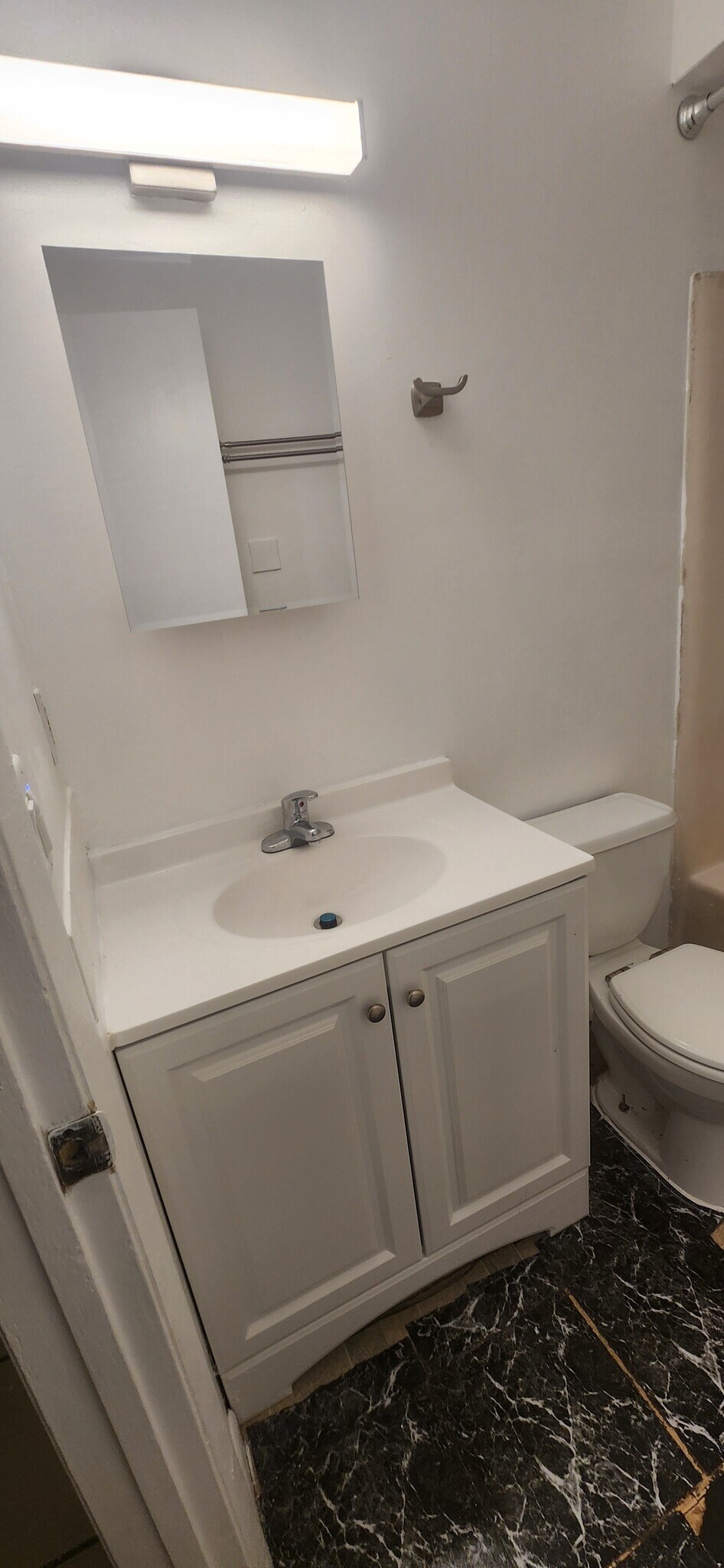 New vanity in bathroom - 1552 University Ln