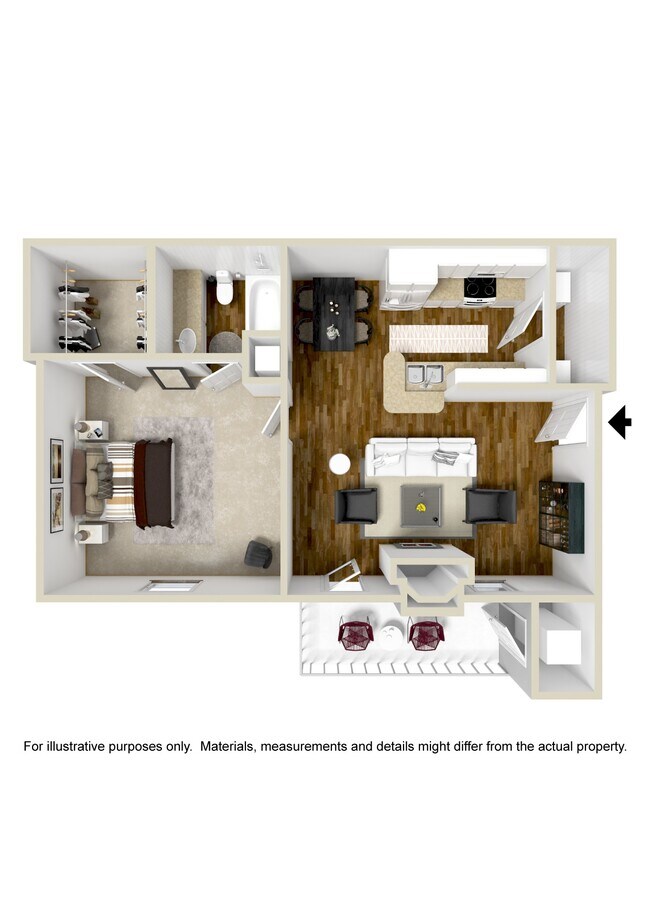 Floorplan - Reserve of Jackson Apartment Homes