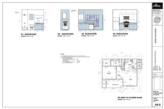 Unit A1 - Sierra Apartments