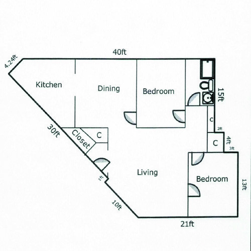 Floorplan - Tadousac