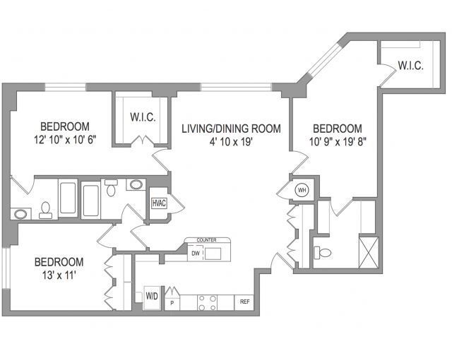 Floorplan - Thomas Court