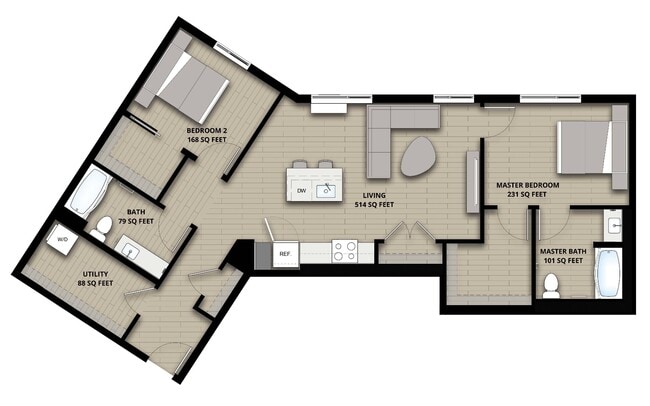 Floorplan - Arc Central