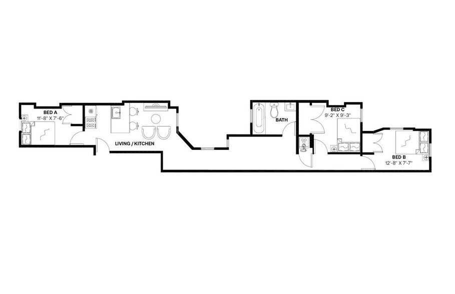 Building Photo - Room in Shared 3 bed/1 bath home