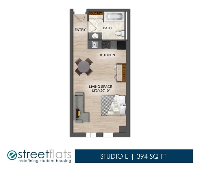 Building Photo - E Street Flats - Student Housing