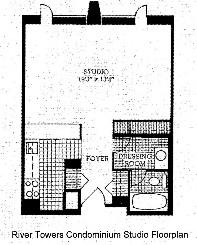 Studio - The River Towers Condominium