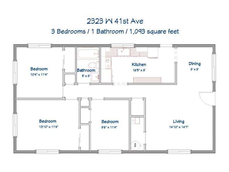 Building Photo - 2323 W 41st Ave