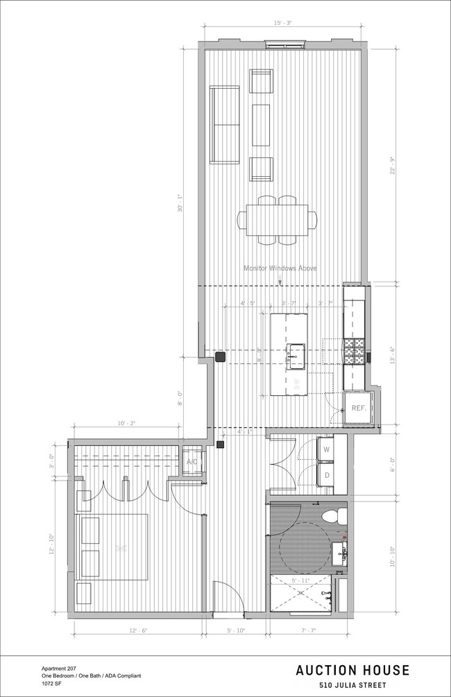 Floorplan - Auction House Apartments