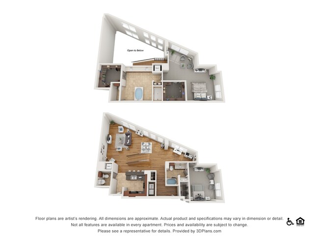 Floorplan - The Residence at Southpark