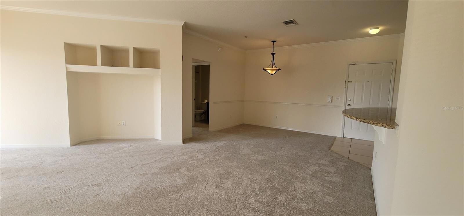 Dining room and bath for the second bedroom - 3707 Conroy Rd