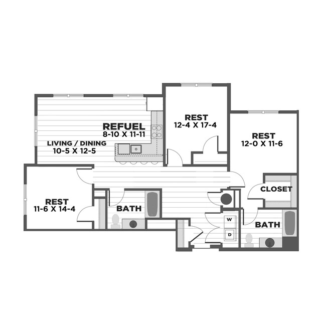 Floorplan - The Westerly at Forge Park