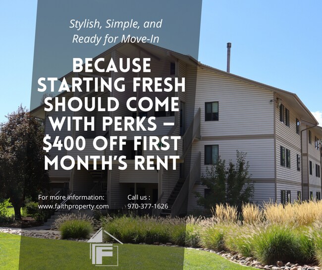 Primary Photo - Quiet, Top-Floor Unit in Fort Collins – $4...