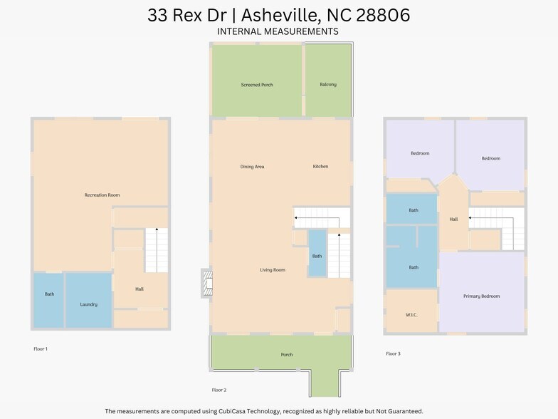 Home floor plan. - 33 Rex Dr